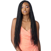 Sensationnel Cloud 9 Synthetic Hair Swiss Lace Wig MICRO BOX BRAID 28